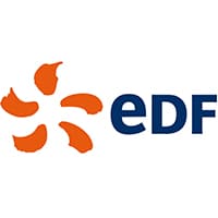 Logo EDF pour le quelle j'ai realiser des tours de magie