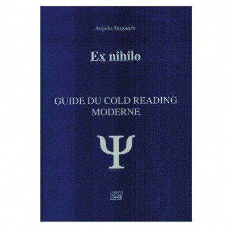 Couverture du livre Ex Nihilo, guide du cold reading moderne
