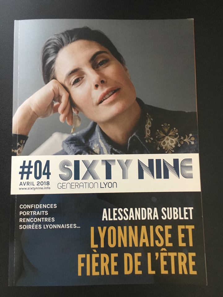 magasine SIXT NINE numéro quatre ou vous trouverez une interview de mathieu grant magicien lyon