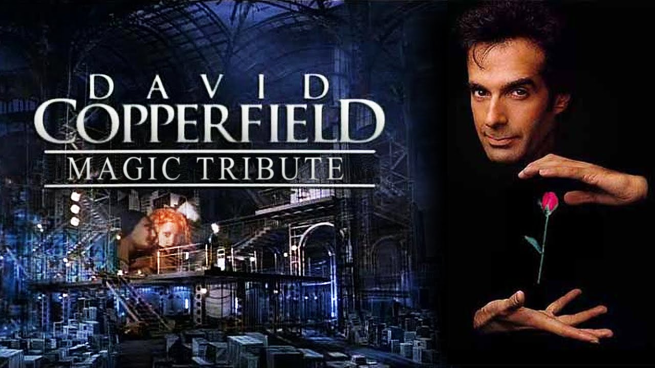 Affiche d'un spectacle de David Copperfield