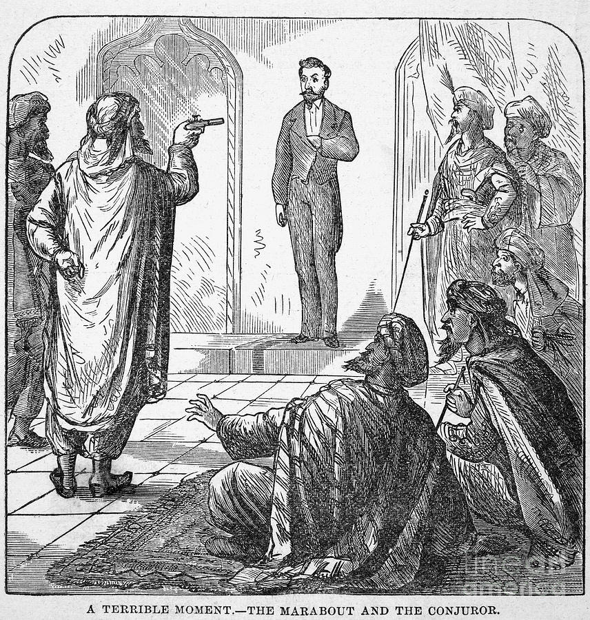 Portrait de Jean-Eugène Robert-Houdin, pionnier du mentalisme
