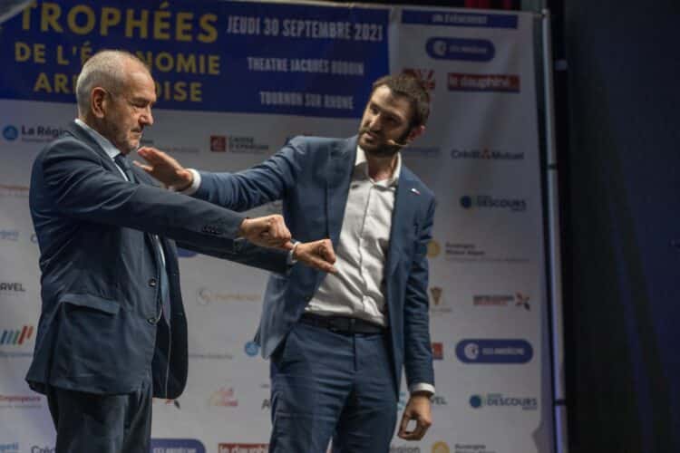 Prestation mentalisme, remise des trophées du Dauphiné.